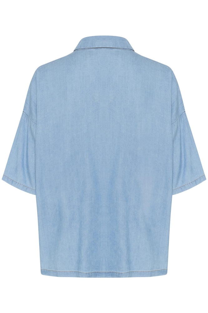CUCITHA AURELIA BLOUSE 50111805 500027 LIGHT BLUE WASH
